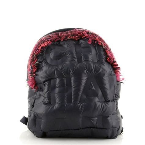 chanel doudoune backpack|CHANEL Pre.